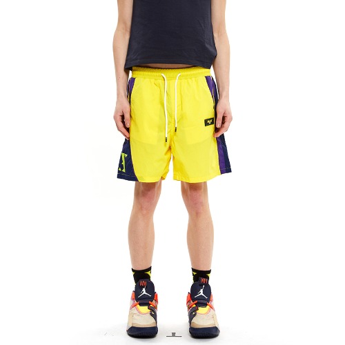 블락스요하닉스 SHORTS YELLOW_X-LOGO,DCL스토어,BLACX YOHANIX (Unisex)