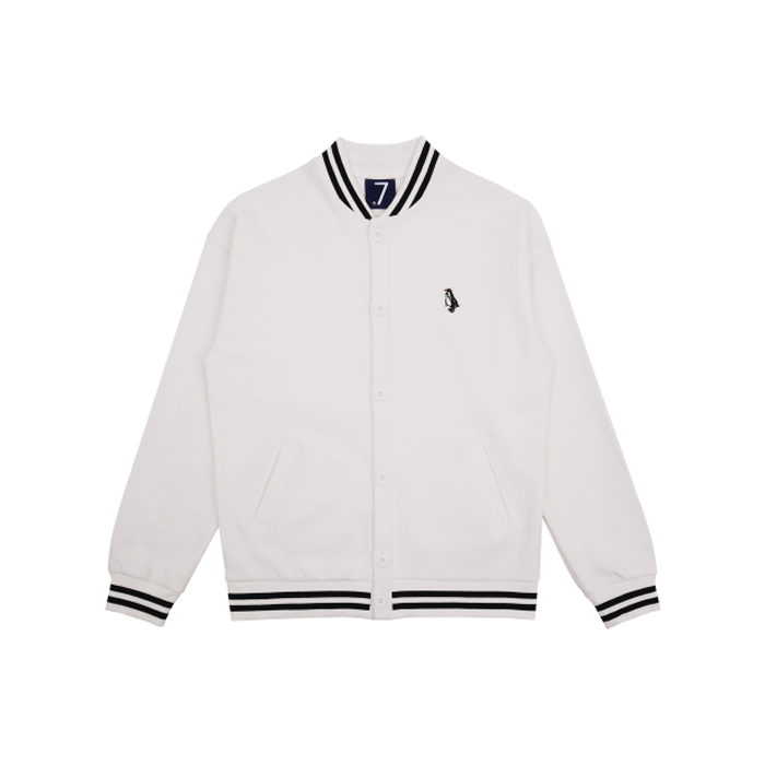 STADIUM CARDIGAN (WHITE),DCL스토어,DSCA (Unisex)