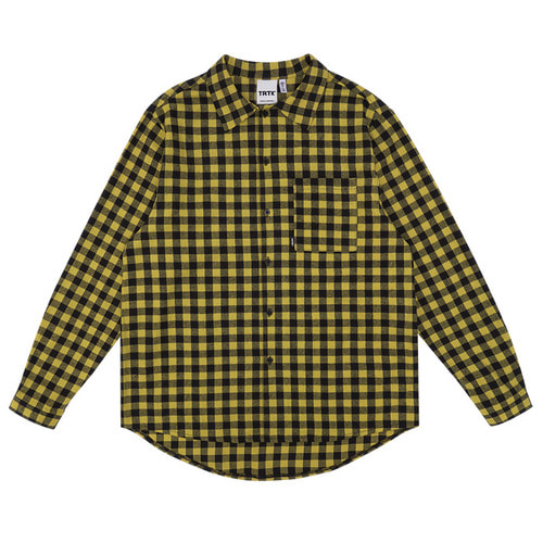 트라이투톡 T38S BLOCK CHECK SHIRTS_yellow,DCL스토어,TRY TO TALK (man)