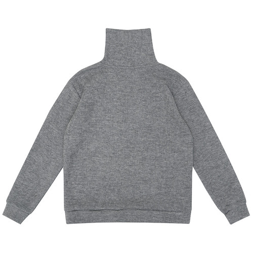 트라이투톡 T37F CLOVER HIGHNECK KNIT_GRAY,DCL스토어,TRY TO TALK (man)