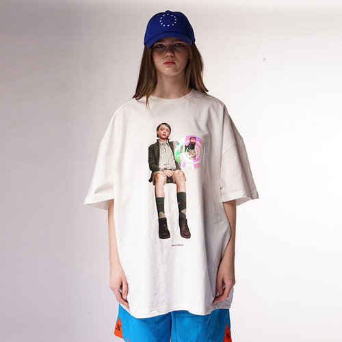 블락스요하닉스 SUPER MIND CONTROL T SHIRTS (women)_WHITE,DCL스토어,BLACX YOHANIX (Unisex)