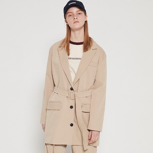 매치글로브 MG9S BELT JACKET(BEIGE),DCL스토어,MATCHGLOBE (Woman)