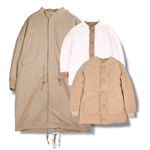 엑스톤즈 XJ14 라이너 리버시블 필드 자켓 (BEIGE)