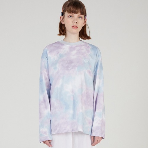 매치글로브 MG0S TIE DYE LONG SLEEVE TEE(SKY BLUE)