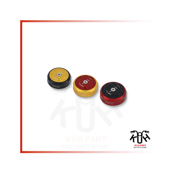 CNC 레이싱 ] 두카티 몬스터1200/S (2014-19) Radiator cap cover Ducati BICOLOR TA155