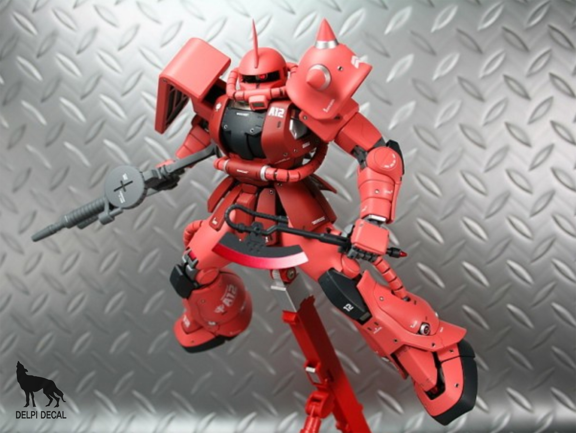 SET] MG Char's Zaku II Metal Parts Set - DelpiDecal