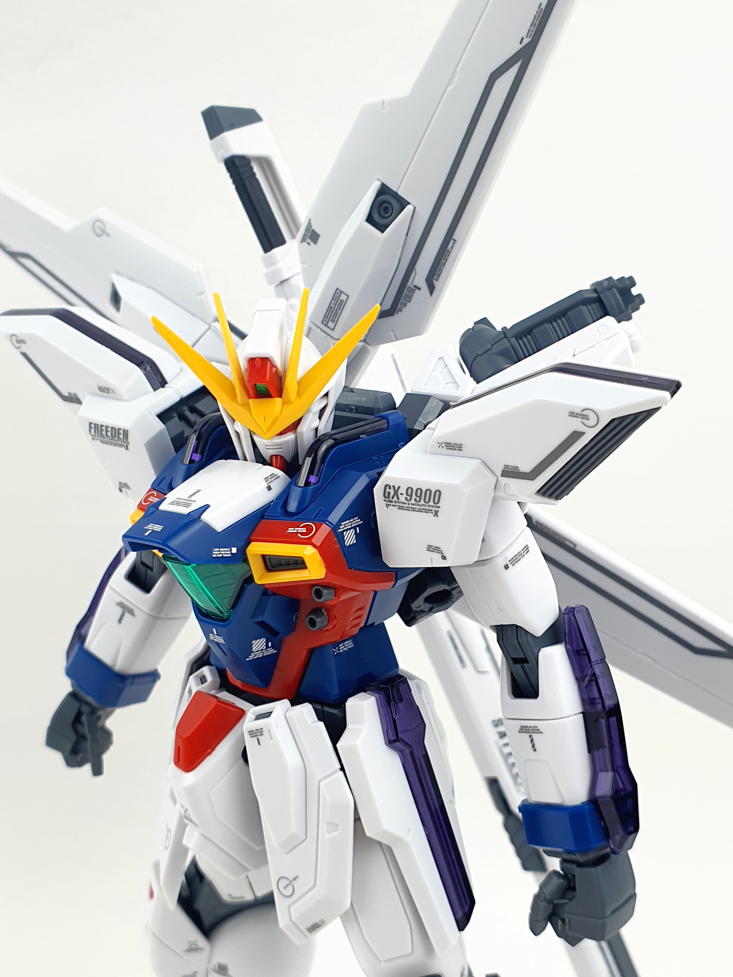 Gundam Decal 8枚セット MG X GUNDAM WATER DECAL - DelpiDecal