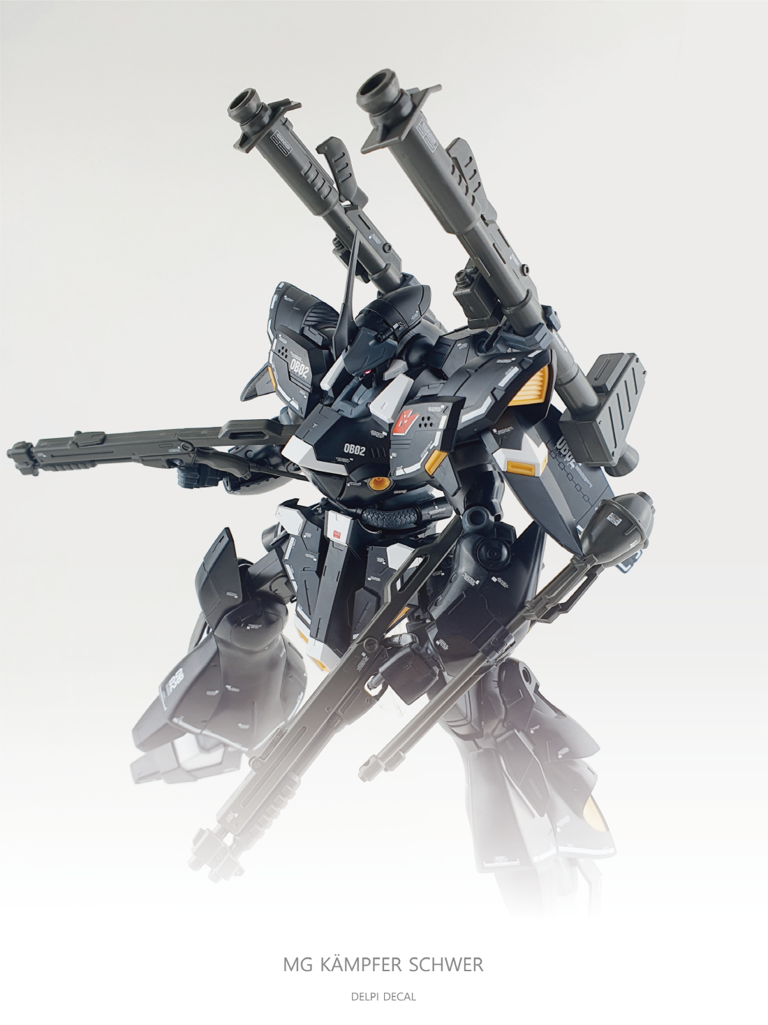 MG KAMPFER SCHWER WATER DECAL - DelpiDecal