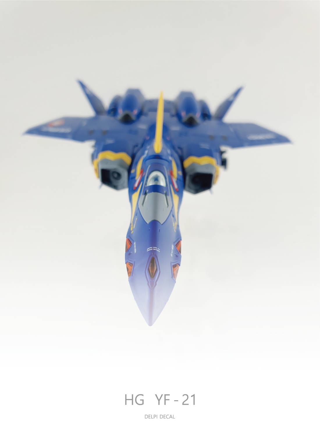 HG YF-21 WATER DECAL - DelpiDecal
