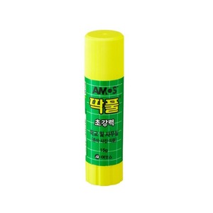 아모스 딱풀 15g 낱개 (1개입) 고체풀 접착