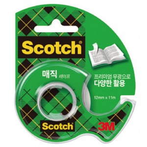 3M 스카치 매직테이프 104A 12mm x 11m