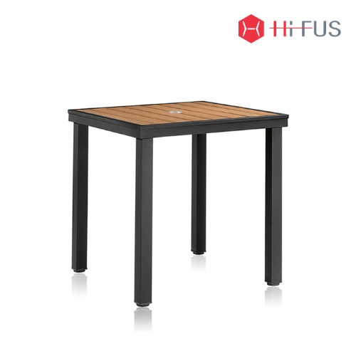 [HIFUS]HFT-5724 라인 사각테이블 (소) [ W700xD700xH750][아웃도어용]