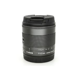 [중고] 캐논 EF-M 11-22mm F4-5.6 IS STM 광각렌즈 정품 95%