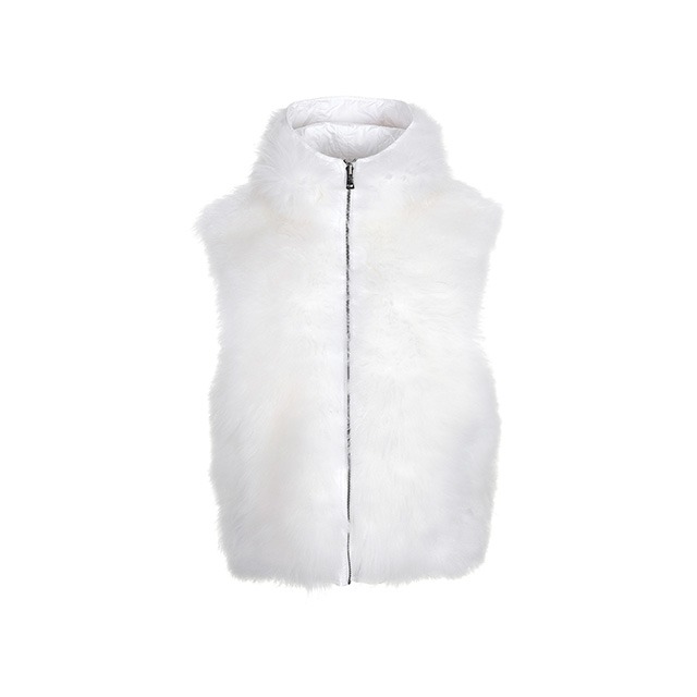 [헤이에스fur_2023] Quilting Baby Cashmere Hoodie Vest (2colors)