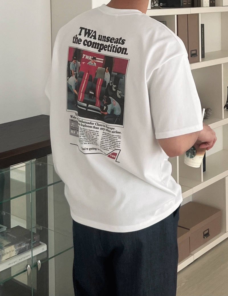 TWA 고밀도 반팔 티셔츠 (3colors)