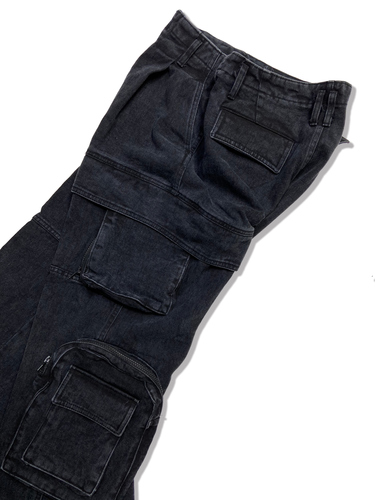(PRIMIUM) Vintage cargo heavy wide jeans