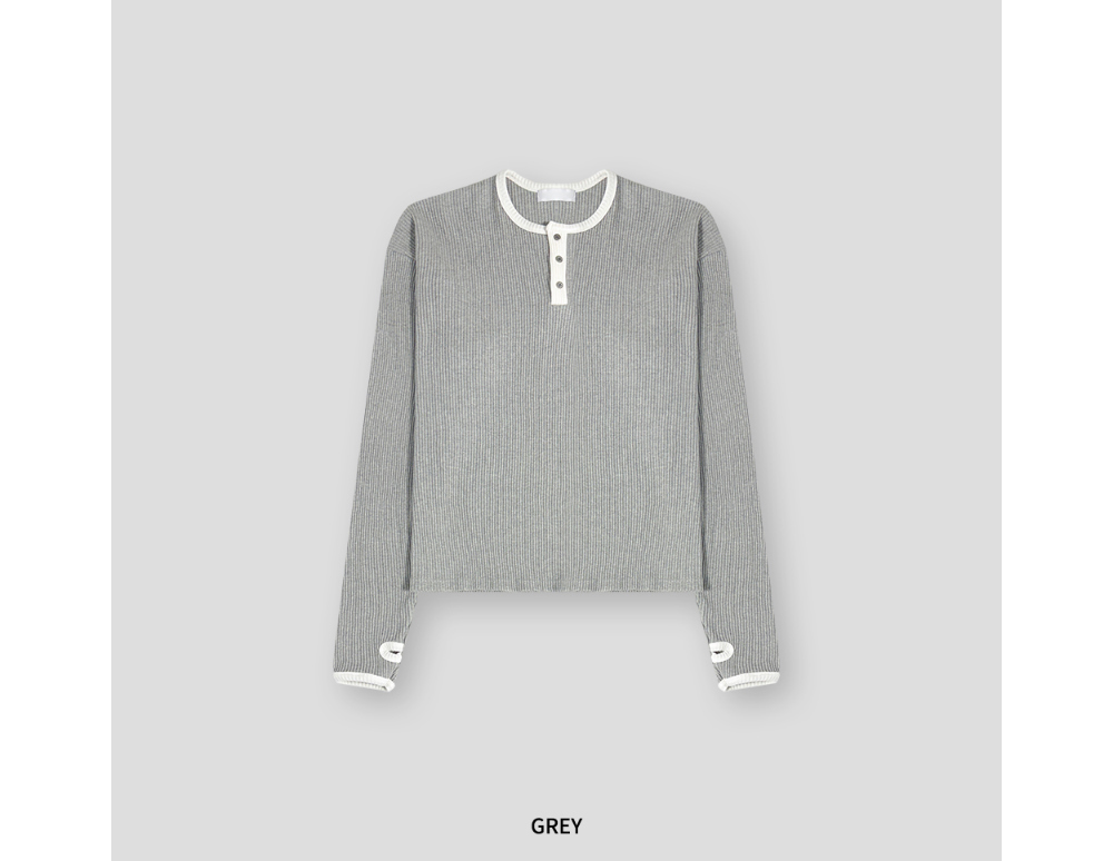 긴팔 티셔츠 화이트 색상 이미지-S2L29