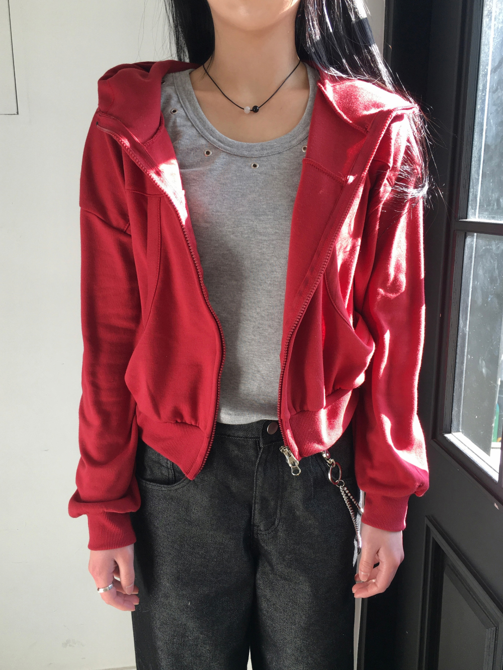 재킷 모델 착용 이미지-S2L40