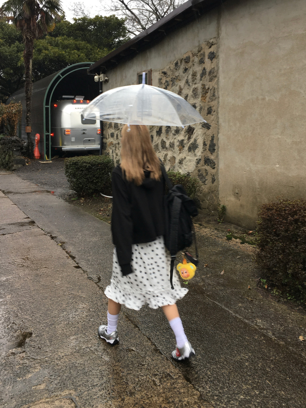 미니 스커트 모델 착용 이미지-S2L18