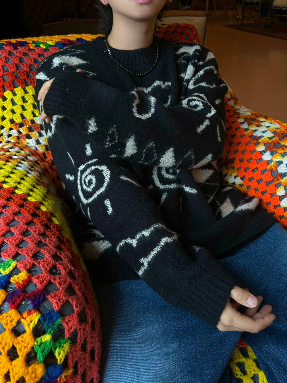 長袖T卹模特兒穿著圖片 - S3L11