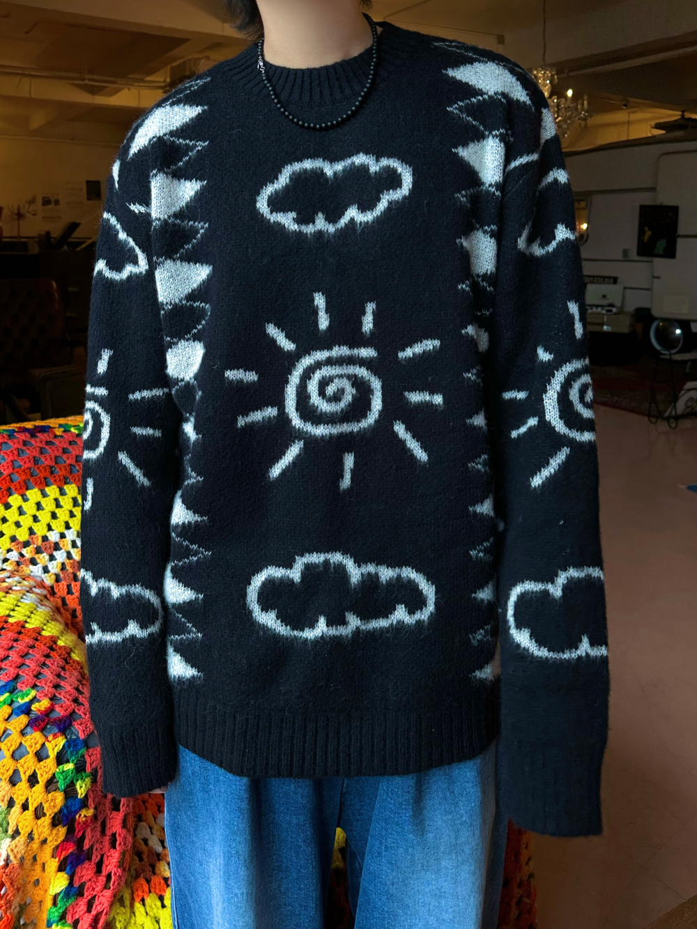 長袖T卹模特兒穿著圖片 - S3L26