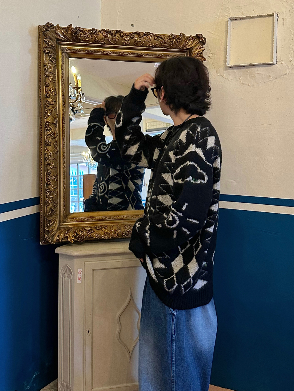 長袖T卹模特兒穿著圖片 - S3L23