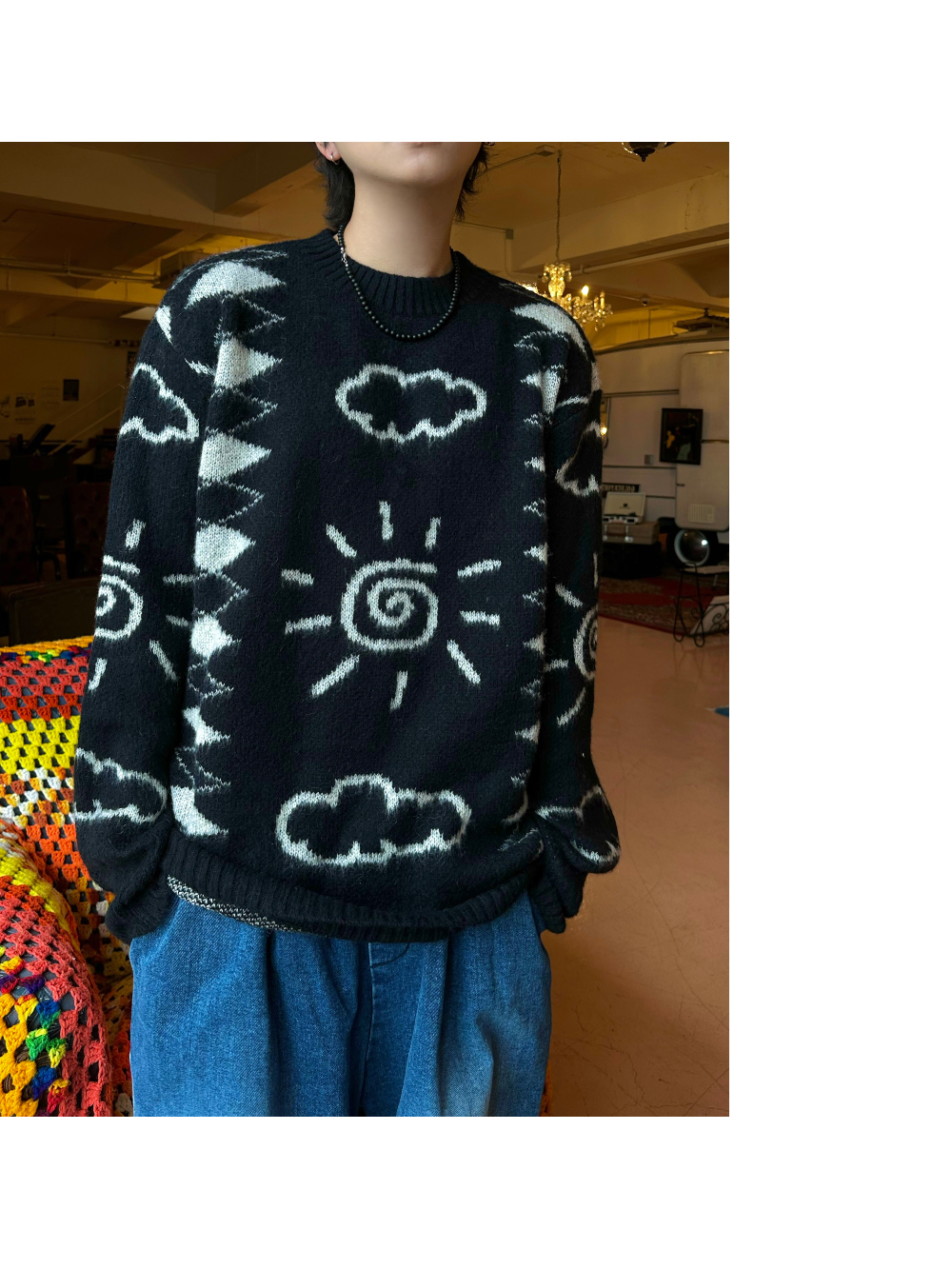 長袖T卹模特兒穿著圖片 - S3L25