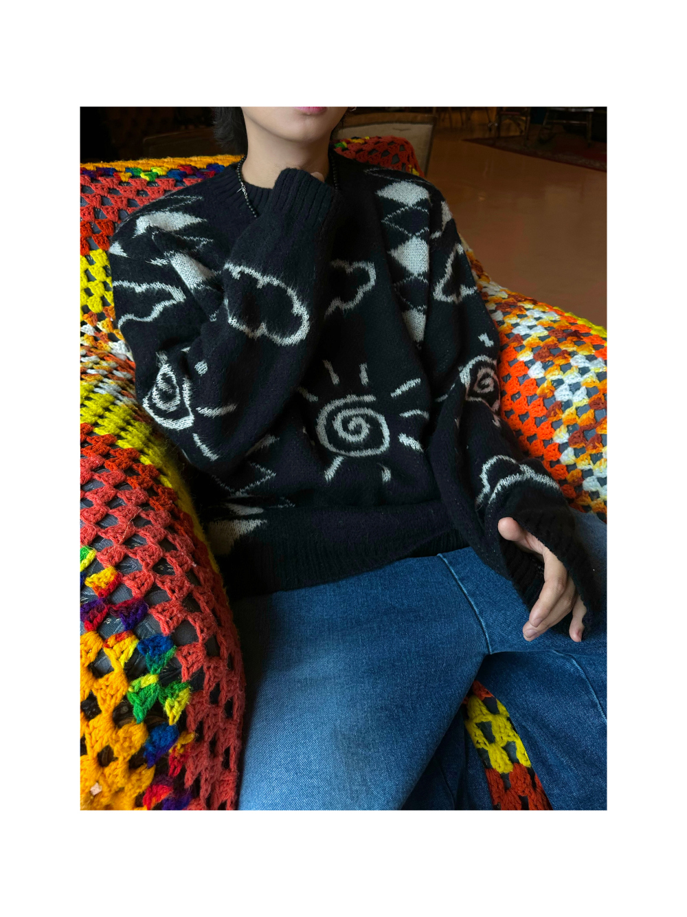 長袖T卹模特兒穿著圖片 - S3L10