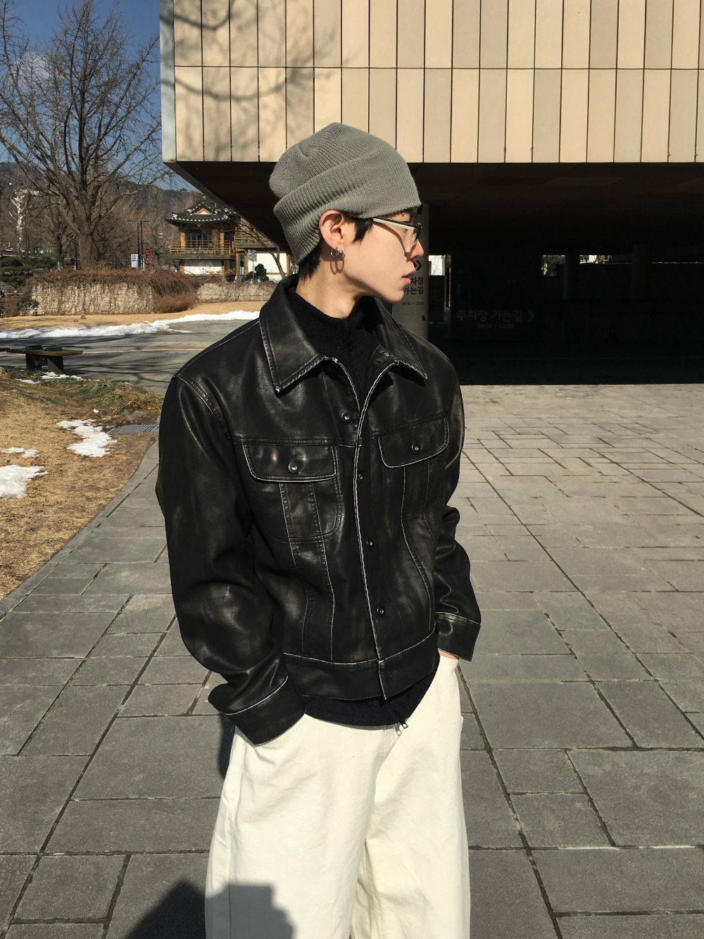 夾克模特兒穿著圖片 - S3L1