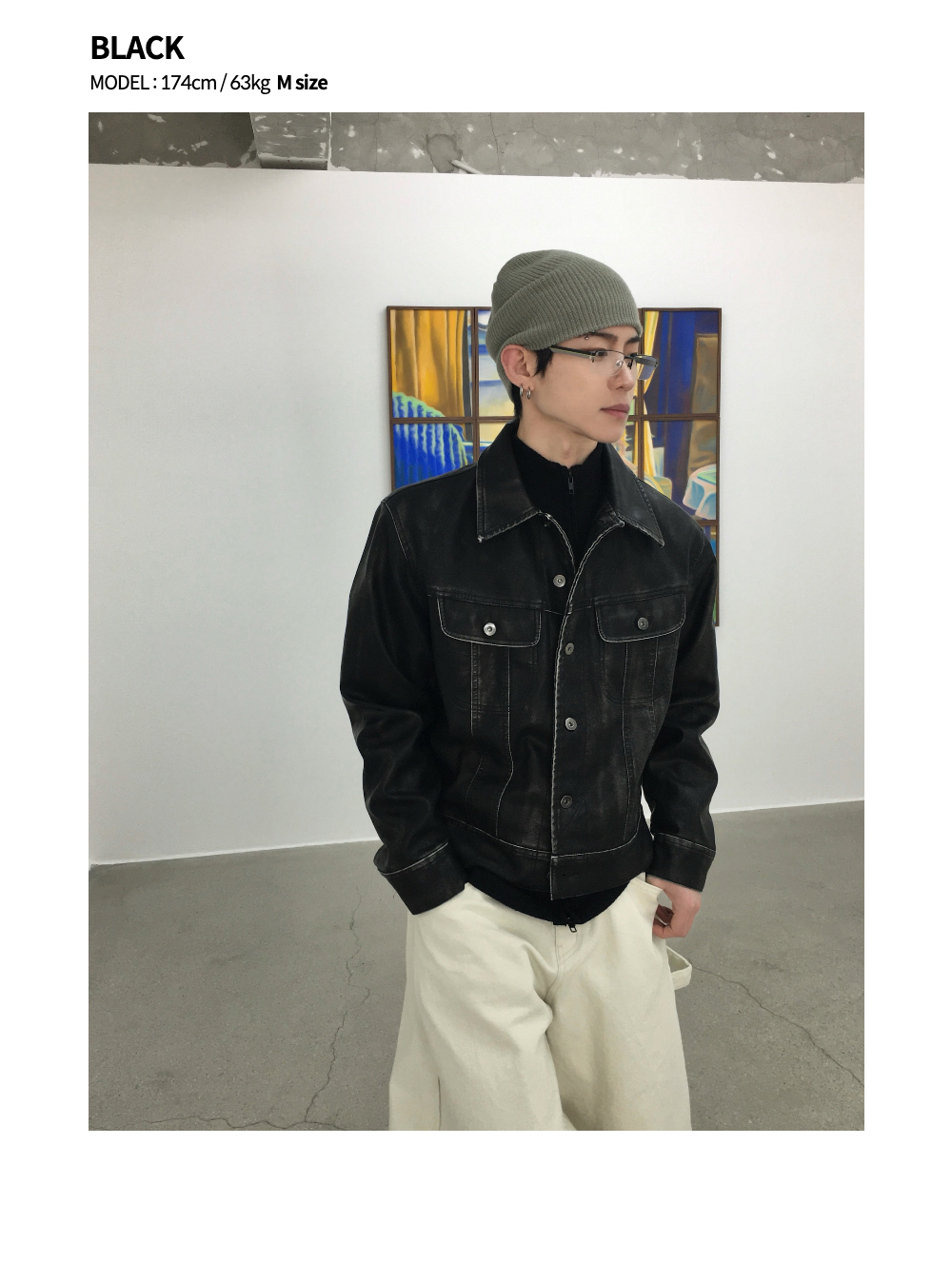 夾克模特兒穿著圖片 - S1L7