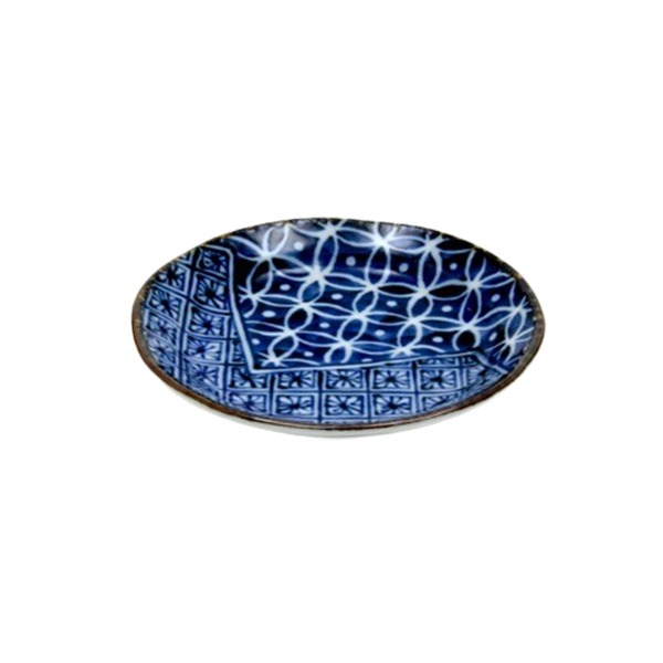 인디고블루 원접시 미니 소메 12cm