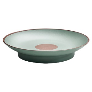 Gung Green Grilled Round Plate 8-10.5