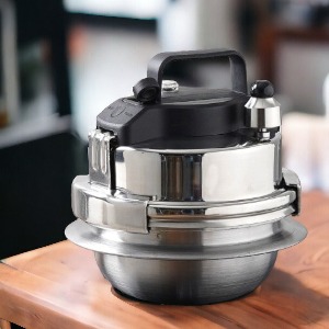 3 Layer Stainless Pressure Cooker Cauldron 2 Size