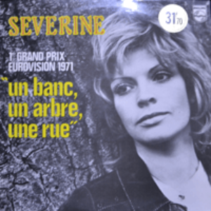 SEVERINE - UN BANC, UN ARBRE, UNE RUE (영화&quot;빗속의방문객&quot;주제곡/박인희&quot;의자나무길&quot; 원곡수록/* FRANCE ORIGINAL) strong EX++