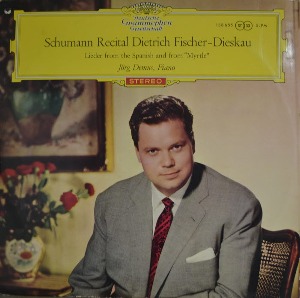 Dietrich Fischer-Dieskau - Robert Schumann  Lieder Aus Dem Spanischen Und Aus Myrten Jörg Demus –Piano  (Baritone/* GERMANY   138 655 SLPM)  NM