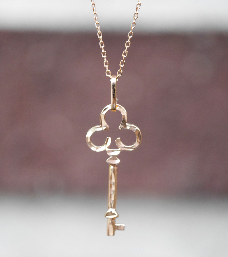세잎클로버 Key  Necklace