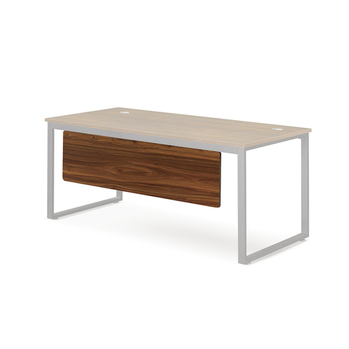 두다닥 에이블 일자형 책상 / 하부가림판 - 라이트월넛