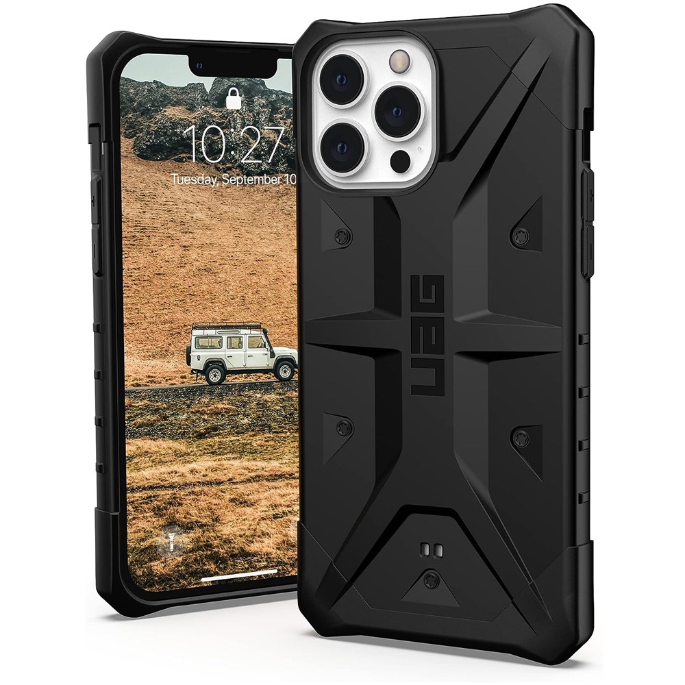 UAG 아이폰 13 프로 맥스 휴대폰 케이스 패스파인더 블랙