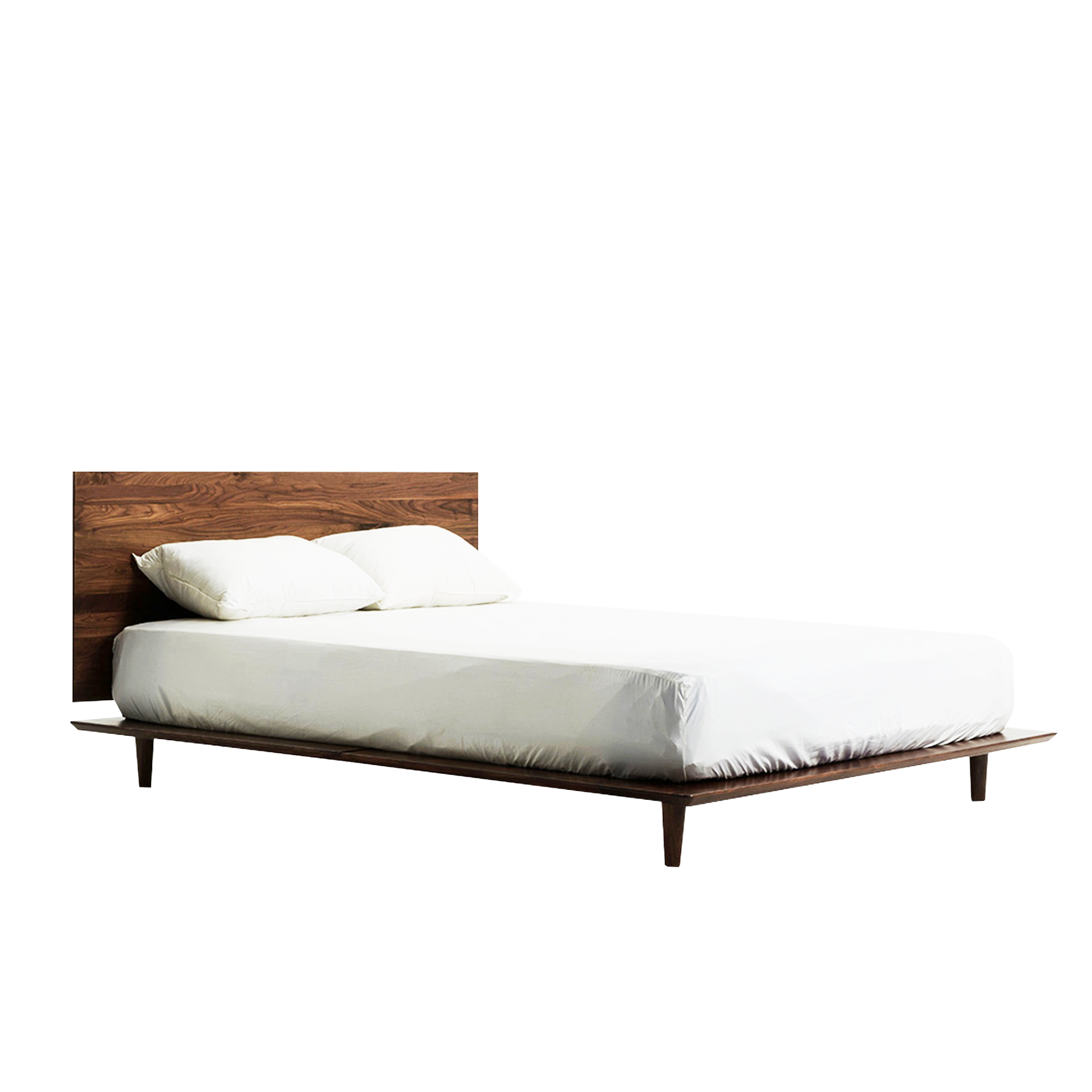 (주)도이치[6주 주문제작] DOICH  ® ZM W5  Bed frame (walnut)  도이치 ZM  침대프레임 W5   (월넛/ Q.~ K 겸용)