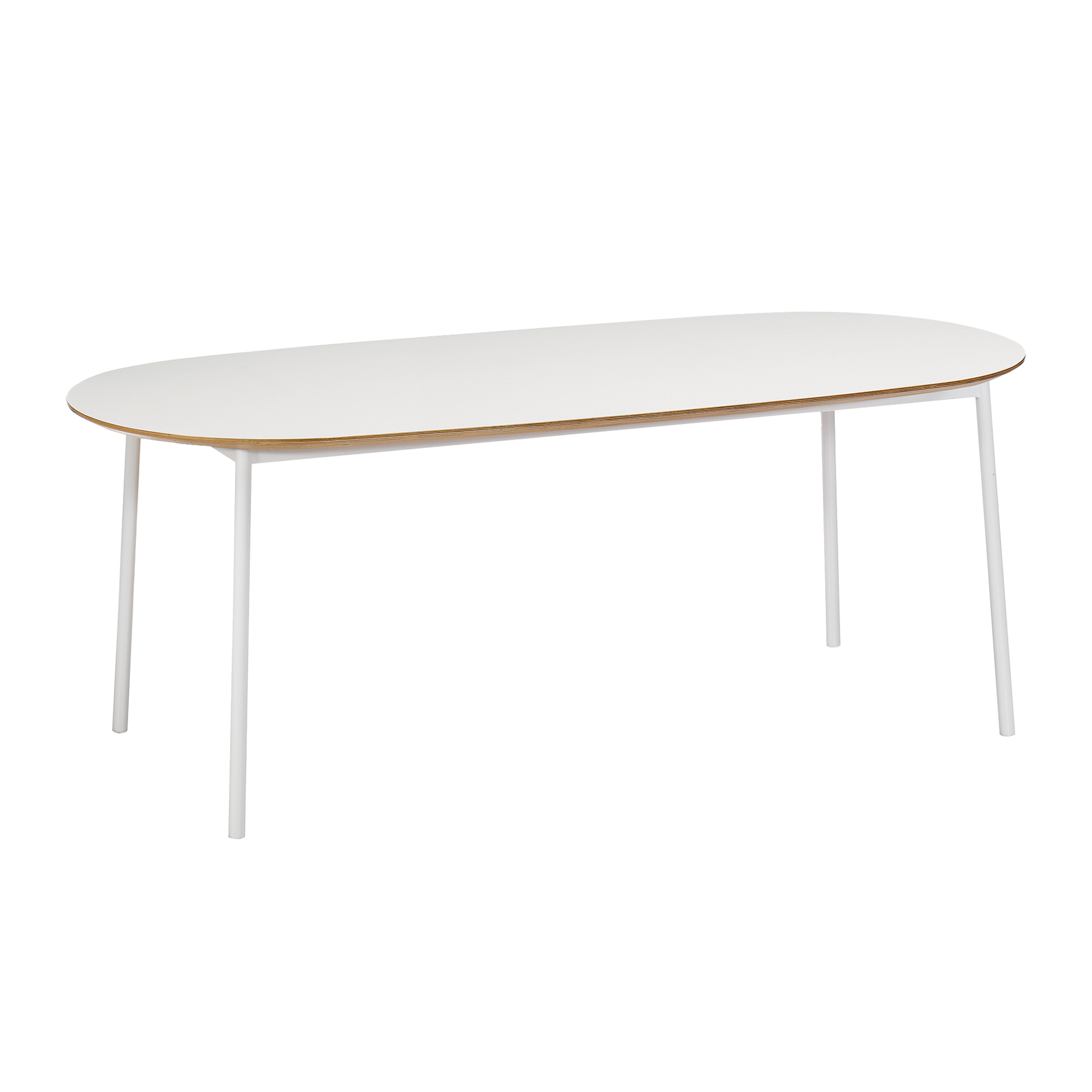 (주)도이치[품절] DOICH Beo71 Oval table | 도이치 베오71 오벌 테이블 포마이카 상판 30mm | 185cm