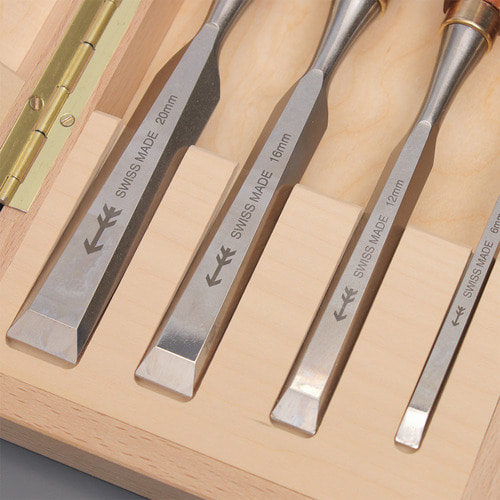 [PFEIL] 페일 전문 목공 치즐 4종 세트 Cabinetmaker&#039;s Chisels Set with 4/ CMK4