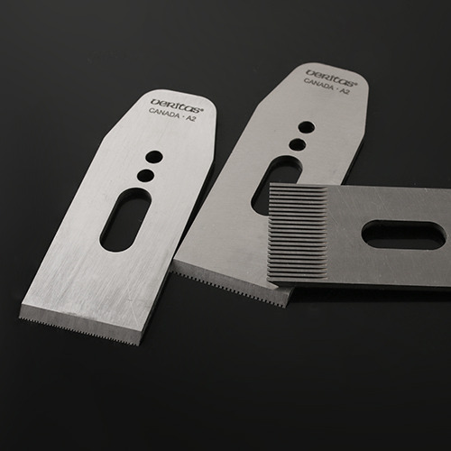 [Veritas] 베리타스 스몰 베벨업 스무드플레인용 톱니형 날 / Toothed Blades for Small Bevel-Up Smooth Planes (05P3906, 05P3907, 05P3908)