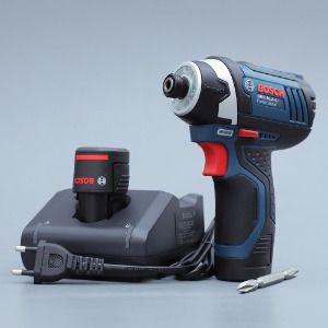 [BOSCH] 보쉬 충전 임팩트 드릴 GDR10.8V-LI / 10.8V 2.0Ah 배터리2개 / 동급에서 가장 짧은 디자인 / 좁은 공간 높은 효율 / 회원할인, 적립제외 상품