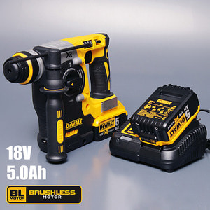 [DEWALT] 디월트 브러시리스 충전 로타리 햄머 DCH273P2-KR / 18V 5.0Ah / 진동감소, 강력한 파워 / 회원할인, 적립제외 상품