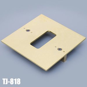 [BRUSSO] 브루쏘 하드웨어 JB-818 용 템플릿 / TJ-818 / 미국생산 / 황동 래치(Box latches)