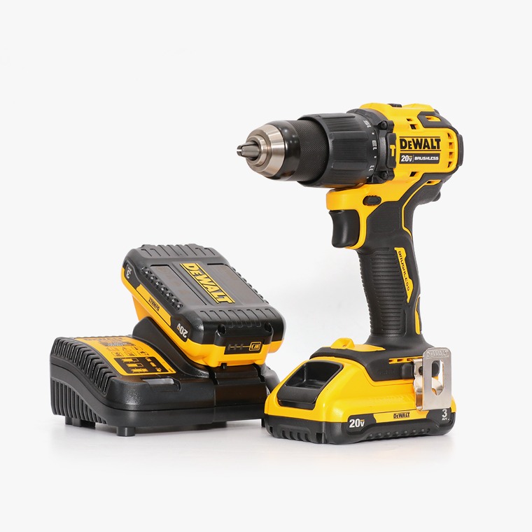 [DEWALT] 디월트 20V MAX 3.0Ah BL 스탠다드 햄머드릴 드라이버 DCD709L2 / 브러쉬리스모터 속도조절 LED라이트