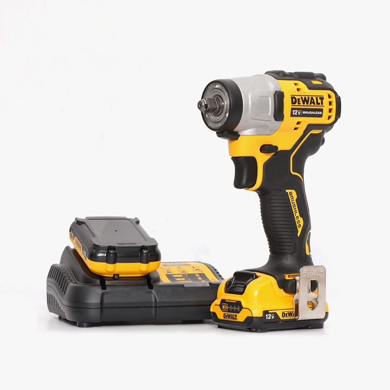 [DEWALT] 디월트 12V MAX 2.0Ah BL 컴팩트 임팩 렌치 (3/8인치) DCF902D2 / 브러쉬리스모터 3단계속도조절 그립감