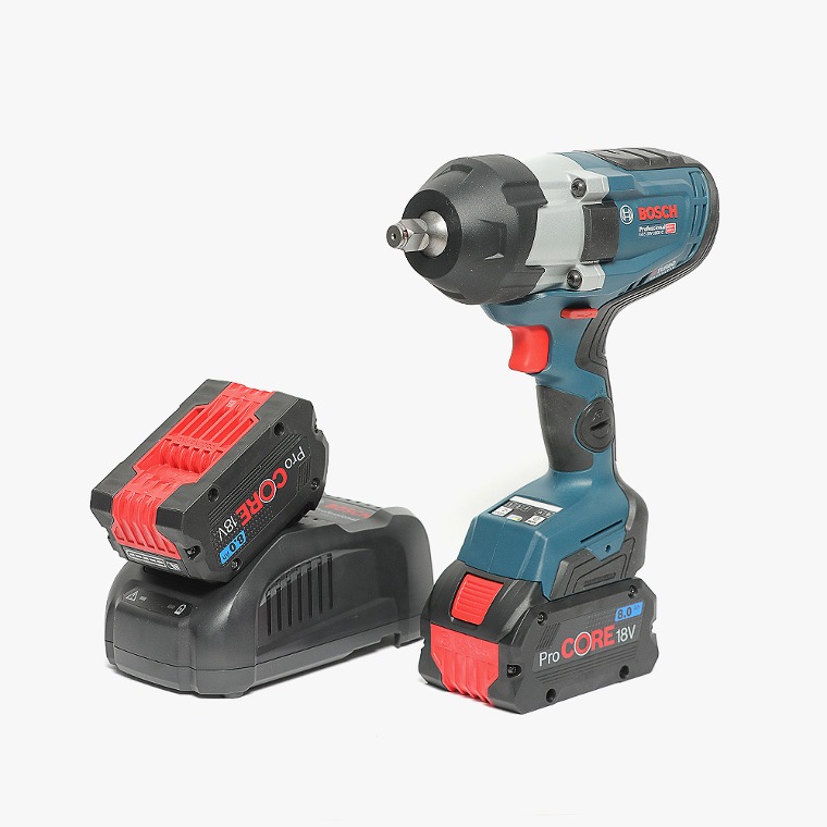 [BOSCH] 보쉬 GDS 18V-1000C 충전임팩렌치/배터리2개/충전기1개