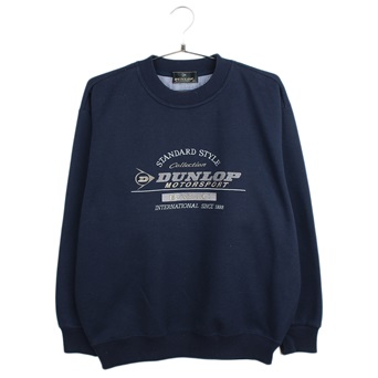 DUNLOP자수 맨투맨  /  UNISEX L