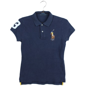 POLO BY RALPH LAUREN로고 카라 티  /  WOMEN M